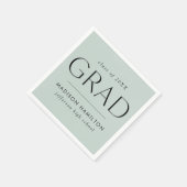 Serviette En Papier Grad Mint Grad Grad Graduation (Coin)