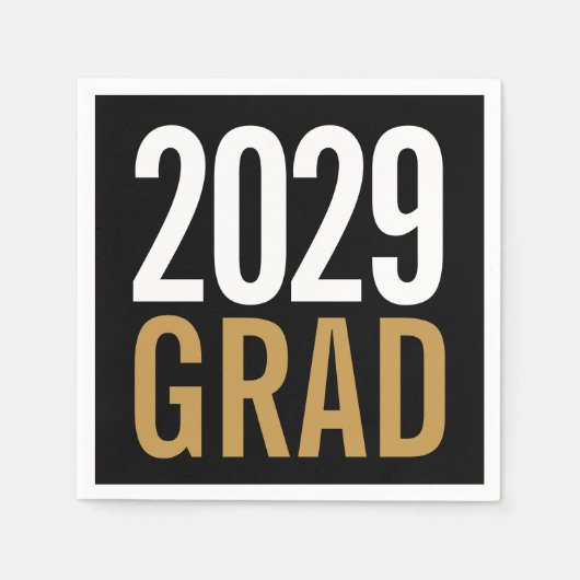 Serviette En Papier Grad Party moderne (Devant)