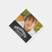 SERVIETTE EN PAPIER GRADE DU CLASSEUR | PAPIER DE LA PARTIE DE DIPLÔME (Coin)