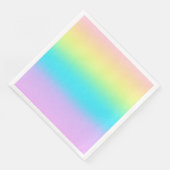 Serviette En Papier Gradient de Gorgeous Pastel (Coin)