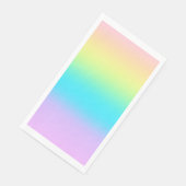 Serviette En Papier Gradient de Gorgeous Pastel (Coin)