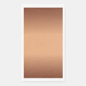 Serviette En Papier Gradient en terre cuite (Devant)