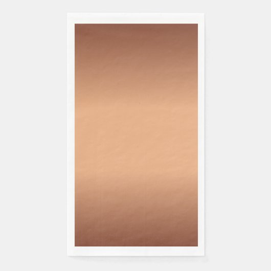 Serviette En Papier Gradient en terre cuite (Devant)