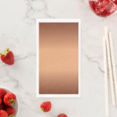 Serviette En Papier Gradient en terre cuite (En situation)