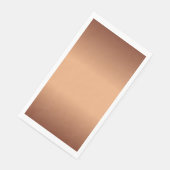 Serviette En Papier Gradient en terre cuite (Coin)