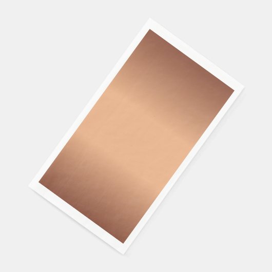 Serviette En Papier Gradient en terre cuite (Coin)