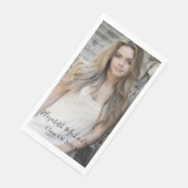 Serviette En Papier Graduation (Coin)