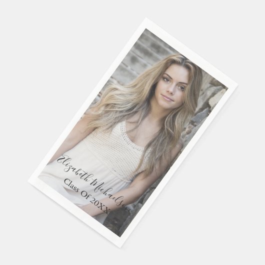 Serviette En Papier Graduation (Coin)