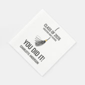 Serviette En Papier Graduation Cap Tassel Paper (Coin)