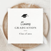 Serviette En Papier Graduation classique simple