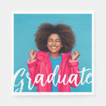 Graduation de la photo de script moderne