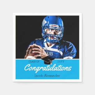 Serviette En Papier Graduation de l'école de photographie personnalisé