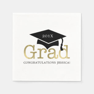 Serviette En Papier Graduation moderne