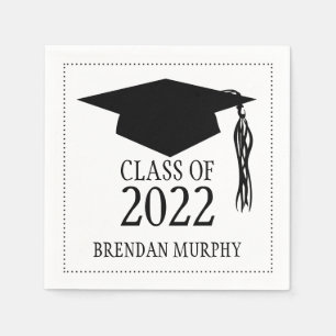 Serviette En Papier Graduation Mortarboard Classe de 2015