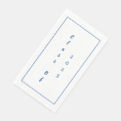 Serviette En Papier Graduation Party Student Graduate Class Of 2025 (Coin)