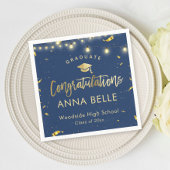 Serviette En Papier Graduation personnalisée Classe sur mesure de 2025