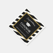 Serviette En Papier Graduation sur mesure Gold Parties scintillant Gra (Coin)