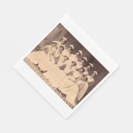 Serviette En Papier Gradués en nursing (Coin)