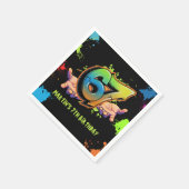 Serviette En Papier Graffiti Six Seven Kids Birthday Napkins (Coin)