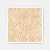 Serviette En Papier Grain de bois (Devant)