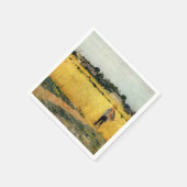 Serviette En Papier Grain Field (par Berthe Morisot) (Coin)