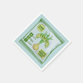 Serviette En Papier Graines d'oignon (Coin)