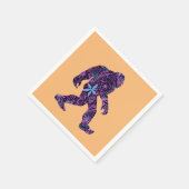 SERVIETTE EN PAPIER GRAND BIGFOOT FLORAL    (Coin)