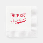 Serviette En Papier Grand-père (Devant)