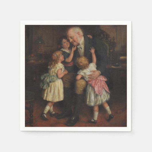 Serviette En Papier Grand-père (par Joseph Clark) (Devant)
