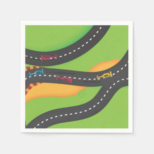 Serviette En Papier Grand Prix de course automobile
