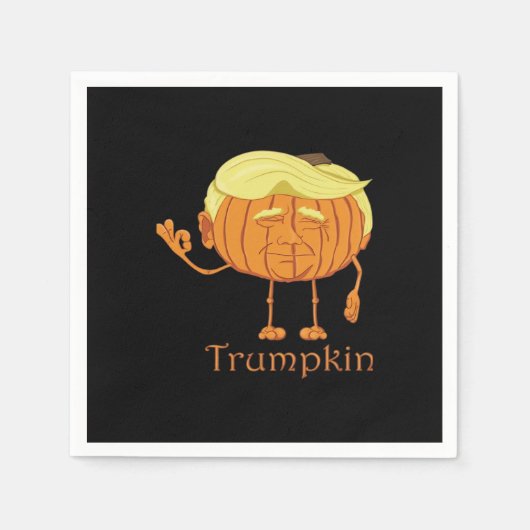 Serviette En Papier Grand Trumpkin Parfait & Classic (Devant)