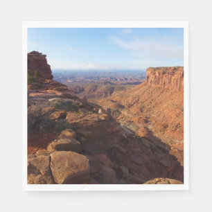 Serviette En Papier Grand View Point dans le parc national des Canyonl
