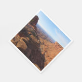 Serviette En Papier Grand View Point dans le parc national des Canyonl (Coin)