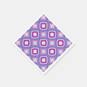 Serviette En Papier Grande géométrique (Coin)