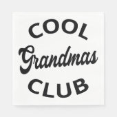 Serviette En Papier Grandmas Club cool I (Devant)
