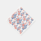 Serviette En Papier Grandmillenial pot à gingembre en chinoiserie avec (Coin)