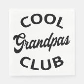 Serviette En Papier Grandpas Club cool I (Devant)