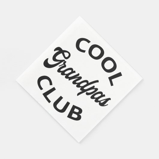 Serviette En Papier Grandpas Club cool I (Coin)