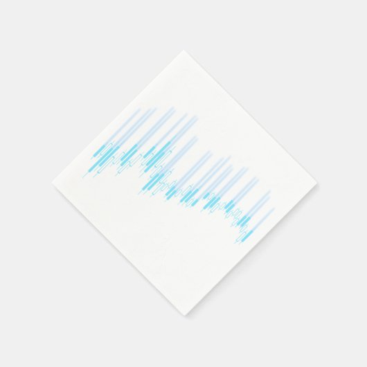 Serviette En Papier Graphique de chandeliers (Coin)