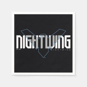 Serviette En Papier Graphique de nom high-tech Nightwing