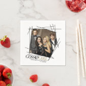 Serviette En Papier Graphique du groupe de glamour Gossip Girl (En situation)