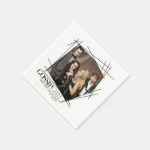 Serviette En Papier Graphique du groupe de glamour Gossip Girl (Coin)