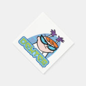 Serviette En Papier Graphique Nom du caractère de Dexter (Coin)