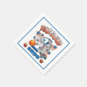 Serviette En Papier Graphisme de basketball SPACE JAM™ BUGS BUNNY™ #1 (Coin)
