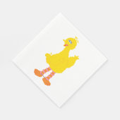 Serviette En Papier Graphisme des grands oiseaux (Coin)