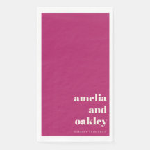 Gras minimaliste Berry Retro Mariage personnalisé