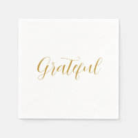 Gratuit Gold Script minimaliste Thanksgiving
