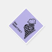 Serviette En Papier Gravure sur bois de glace (Coin)