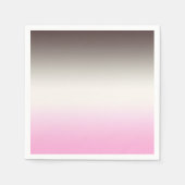 Serviette En Papier Gray rose ombre (Devant)