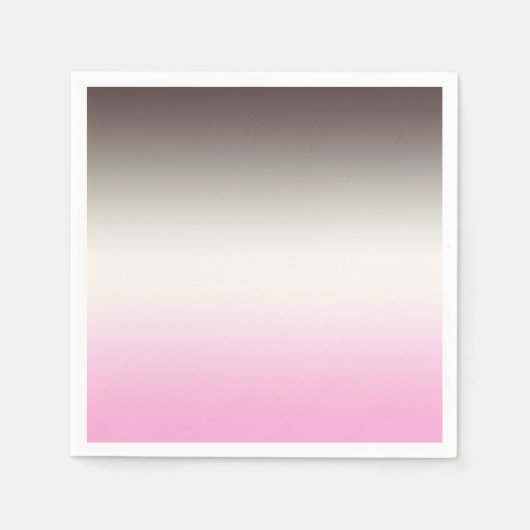 Serviette En Papier Gray rose ombre (Devant)